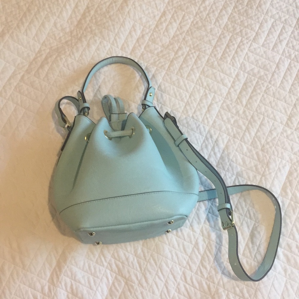 Merona mint leather pullstring bag - Picture 9 of 10